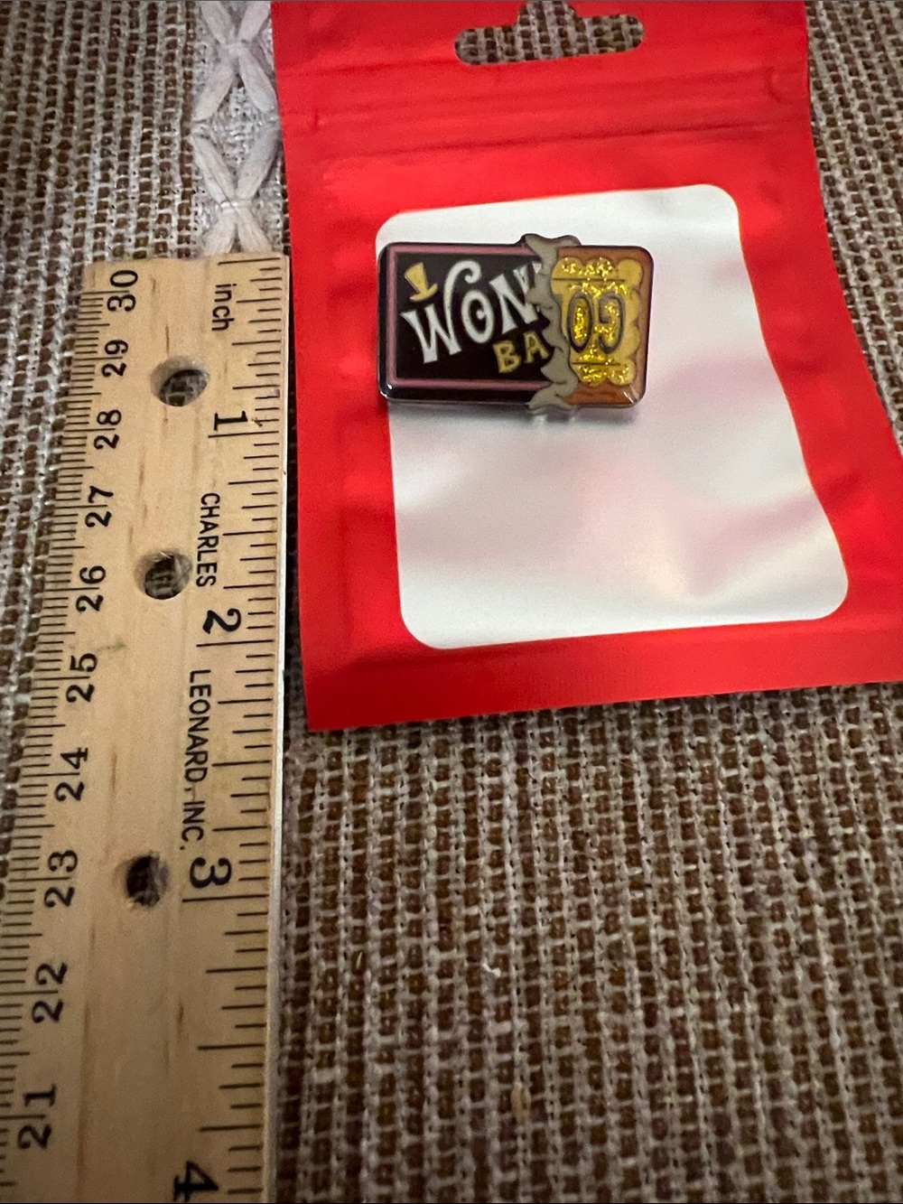 Golden Ticket Enamel Pin